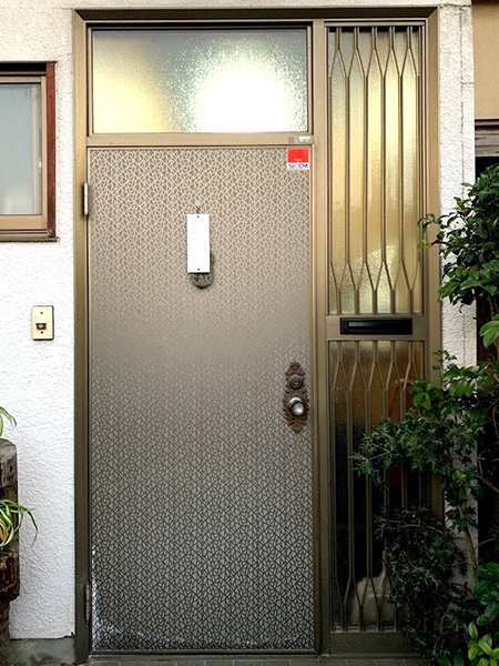 愛知県一宮市玄関ドア取替施工事例